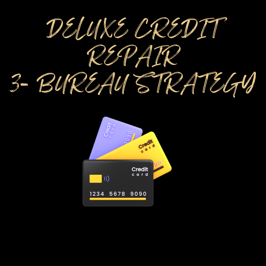 Deluxe Credit Repair Service – 3-Bureau Dispute Strategy